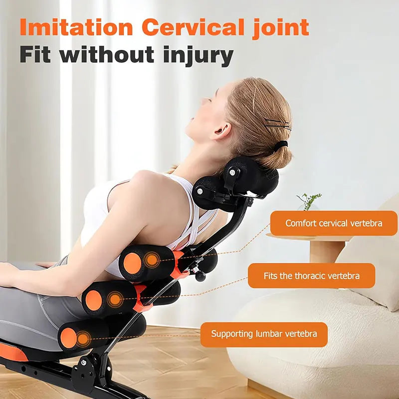Adjustable sit-up machine with leg locking device for abdominal training