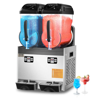 3-36L Commercial Slushy Machine 1-3 Tanks