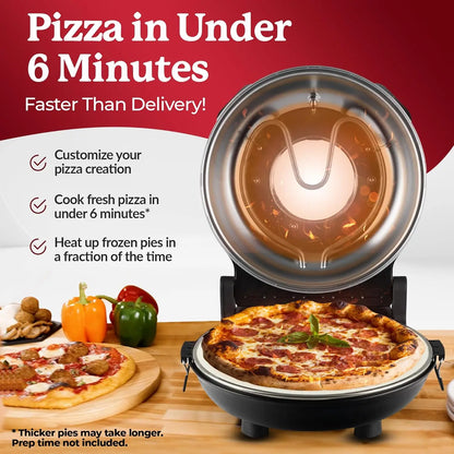 Crispy Crust Pizza Oven by Granite Stone