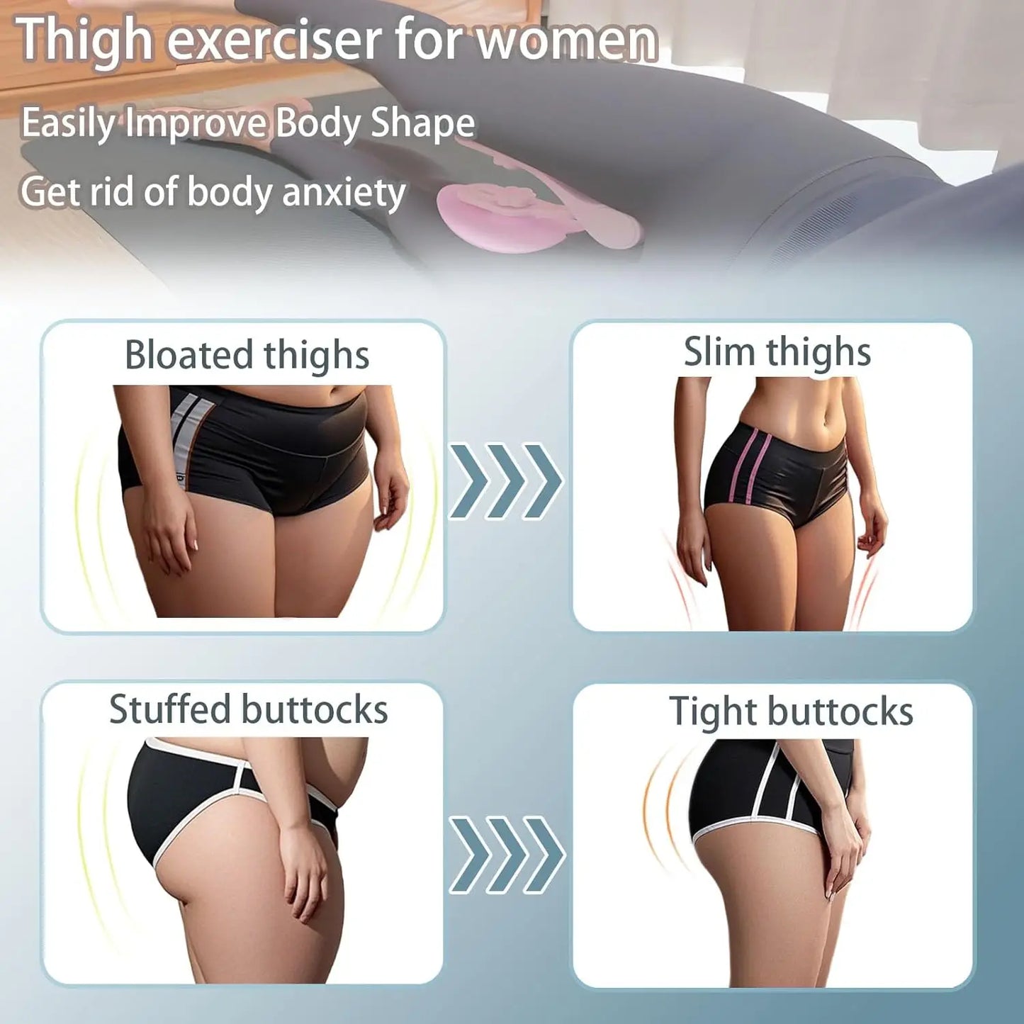 Pelvic Floor Trainer, Kegel Exerciser for Women, Resistance Training for Pelvic Floor