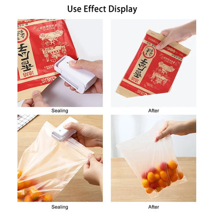 Mini Hea Bag Seal Machine And Package Sealer Bags