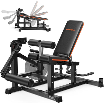 FEIERDUN Leg Extension and Curl Machine, Seated Leg Extension Machine
