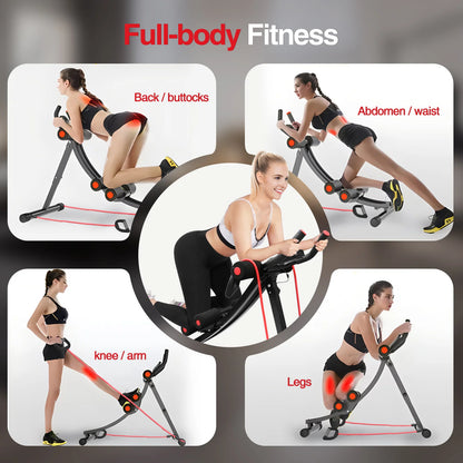 Ab Workout Equipment for Home Gym, Core & Abdominal Trainer Fitness Equipment
