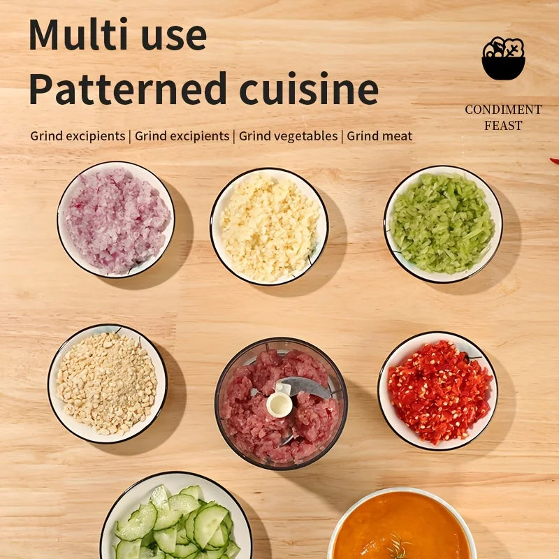 Portable Mini Multifunctional Food Processor