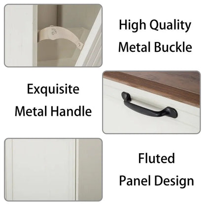 Tilt Out  Hidden Trash Can Cabinet