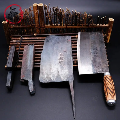 Handmade Chinese Kitchen Knives, Traditional Cooking Tools