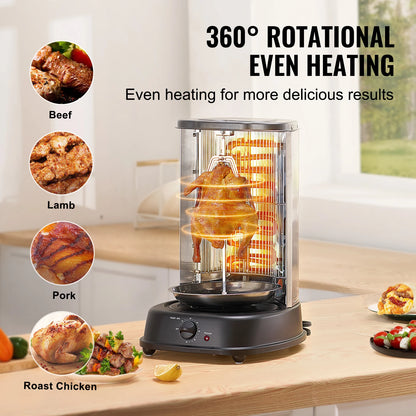 SucceBuy Countertop Shawarma Grill Machine