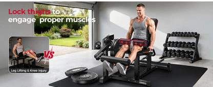 FEIERDUN Leg Extension and Curl Machine, Seated Leg Extension Machine