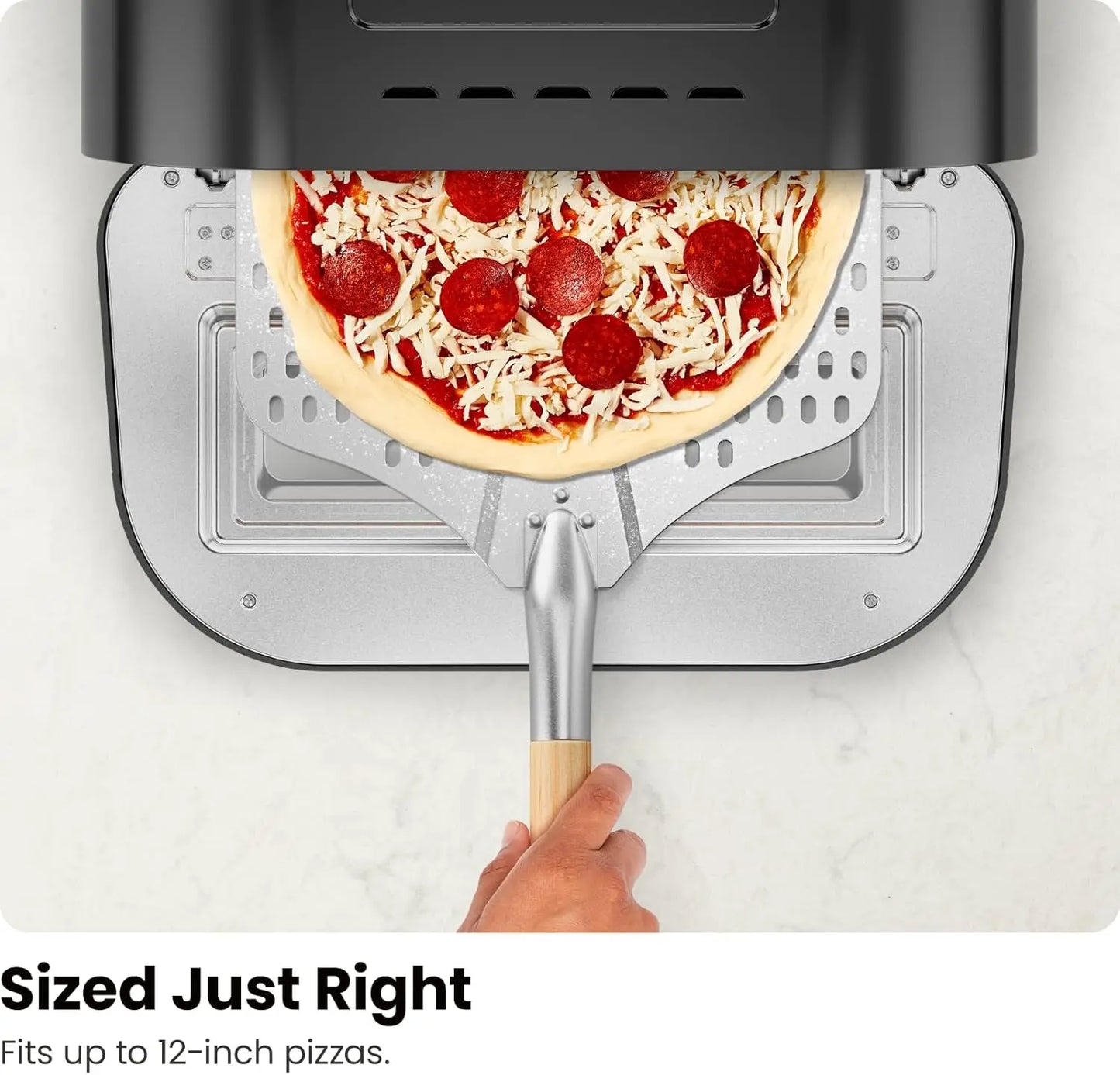 Indoor Pizza Oven - Makes 12 Inch Pizzas in Minutes