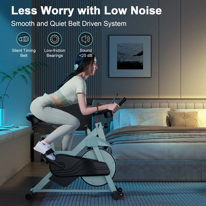Super Run Exercise Bike,  Low Noise Workout Cycling Bike For Home
