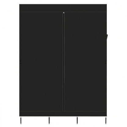 71" Portable, Freestanding Wardrobe, Closet Storage Organizer
