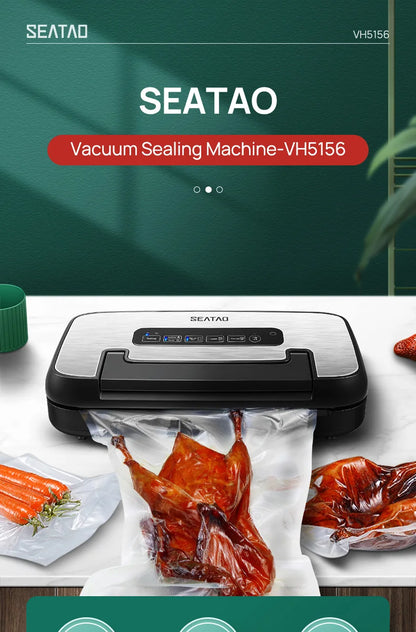 Automatic Multi Functional Built-in Storage & Cutting Vacuum Sealer
