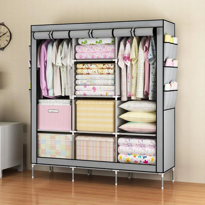 Wardrobe Organizer Storage Rack