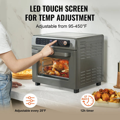 Air Fryer Toaster Oven with Grill for Kitchen