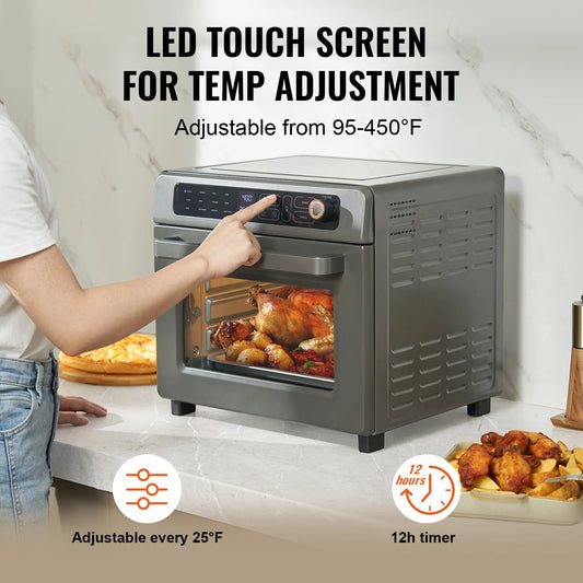 Air Fryer Toaster Oven with Grill for Kitchen