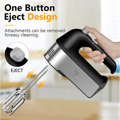 Hand Mixer Electric, Turbo Boost/Self-Control Speed