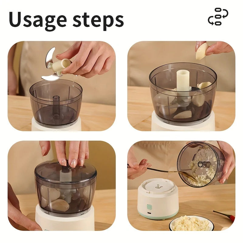 Portable Mini Multifunctional Food Processor