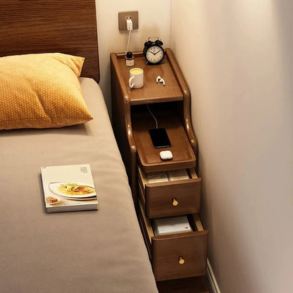 Nightstand Storage Cabinet