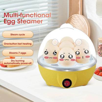 7 Eggs Cooker Automatic Power Off, Multi-Functional