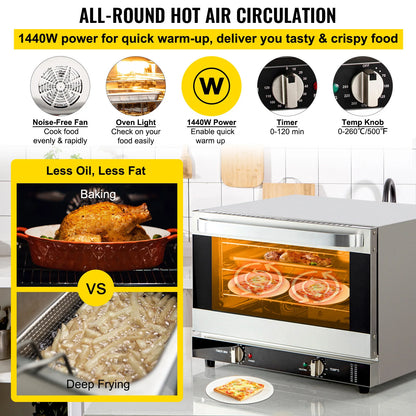 Electric Oven Commercial Multifunction Countertop