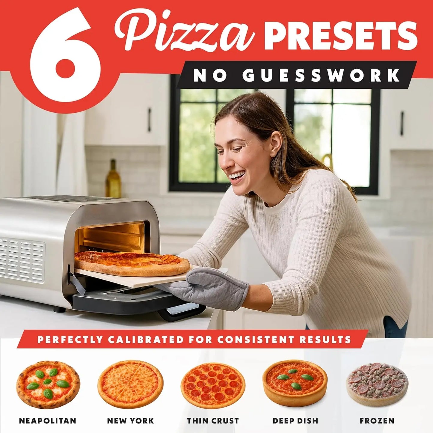 Indoor Pizza Oven Air Fryer Toaster